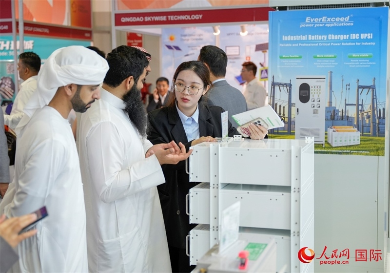 展會現(xiàn)場。人民網(wǎng) 塔里克·易卜拉欣攝