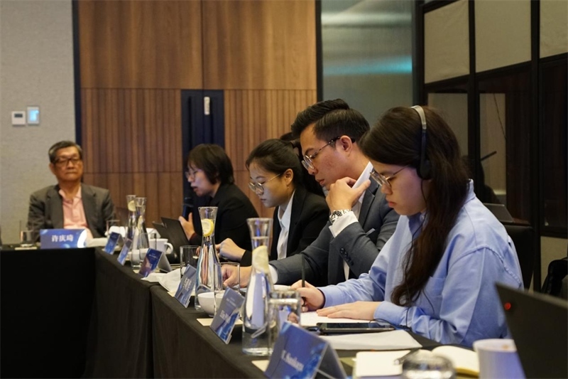 分享會(huì)現(xiàn)場(chǎng)，中馬兩國(guó)記者認(rèn)真記錄。林俊揚(yáng)攝