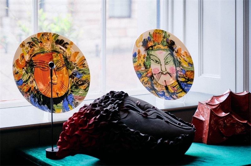 倫敦手工周中國(guó)館展品。楊浩鵬攝