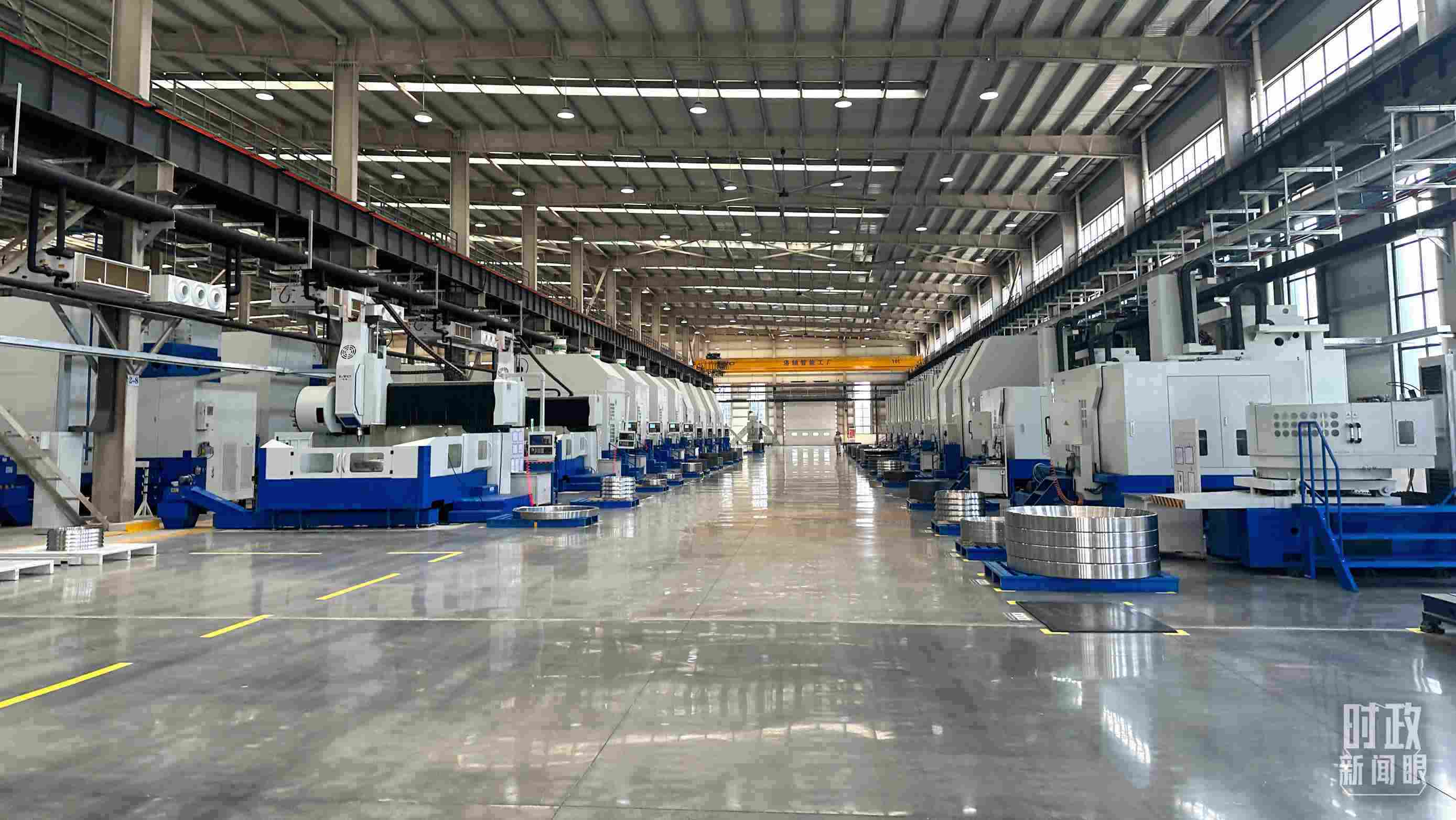 △洛軸智能工廠。（總臺央視記者趙化拍攝）
