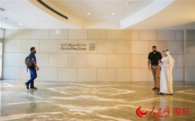 阿治曼自由區(qū)始建于1988年，阿治曼中國城設(shè)立于自由區(qū)內(nèi)。人民網(wǎng) 塔里克·易卜拉欣攝